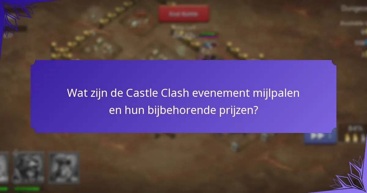 Welke speciale bonussen zijn beschikbaar tijdens het Castle Clash evenement?
