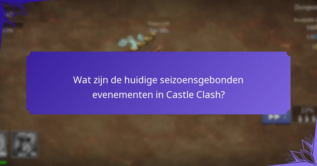 Wat zijn de nieuwste tijdelijke aanbiedingen in Castle Clash?