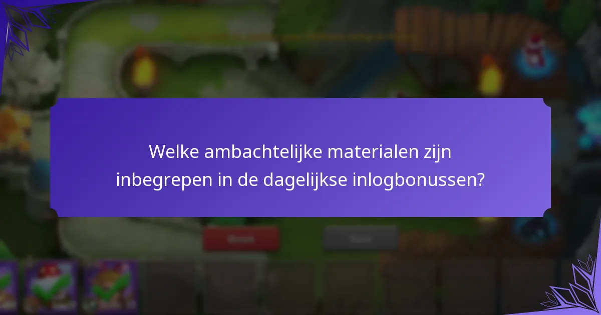 Hoe verhouden dagelijkse inlogbonussen zich tot andere beloningen in Castle Clash?