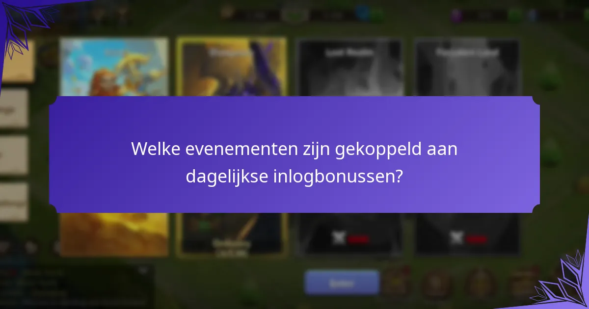Welke speciale aanbiedingen zijn beschikbaar via dagelijkse inlogbonussen?